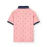 Boboli Pique Printed Kortärmad Polotröja