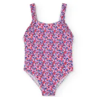 Boboli Polyamide Floral Baddräkt female Boboli Polyamide Floral Baddräkt female