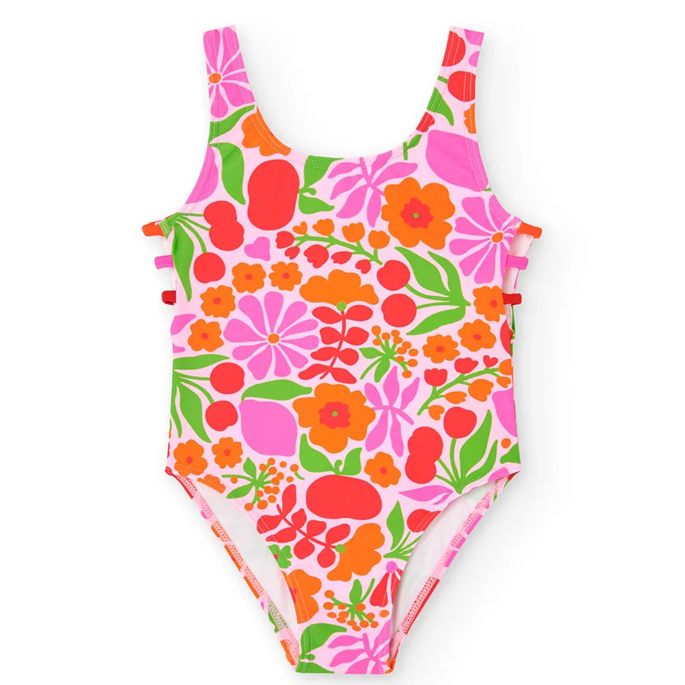 Boboli Polyamide Floral Baddräkt female