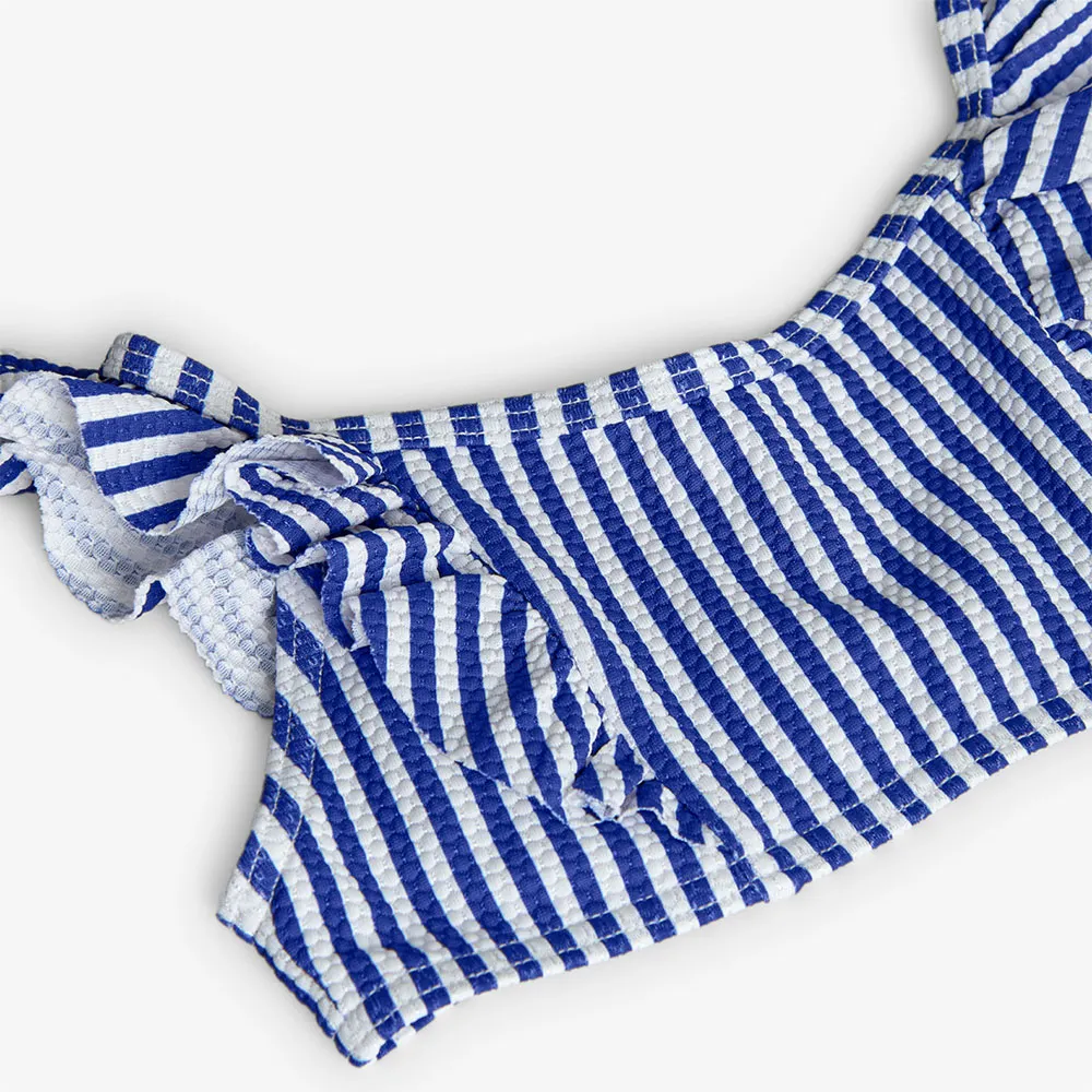 Boboli Polyamide Striped Bikini