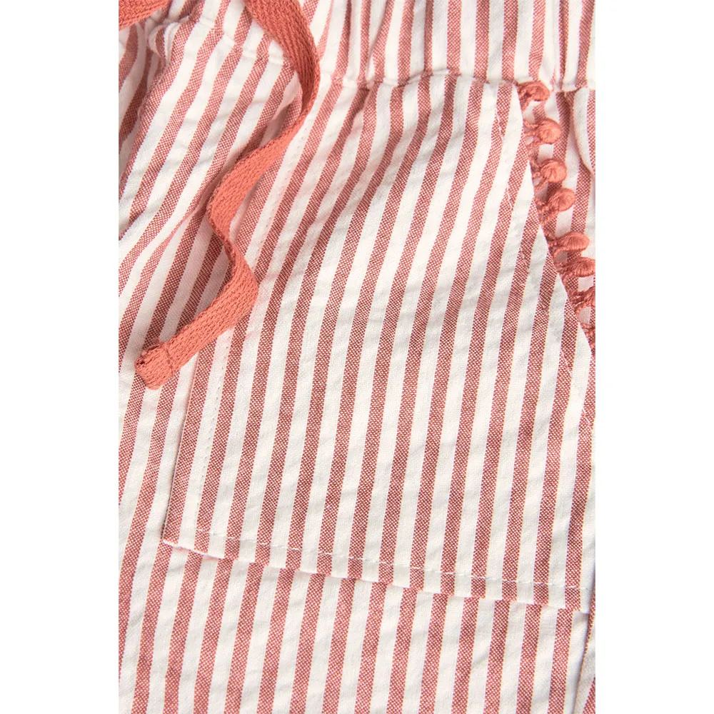 Boboli Poplin Striped Byxor