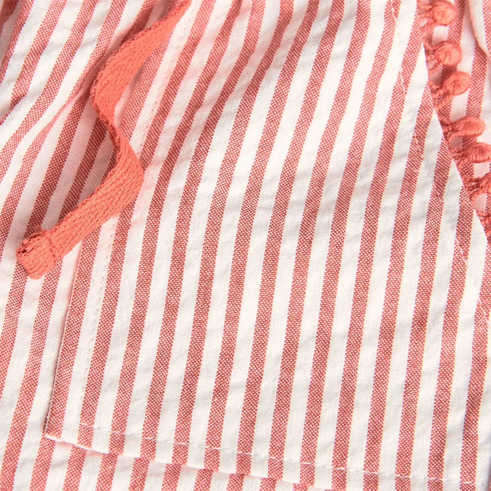 Boboli Poplin Striped Byxor