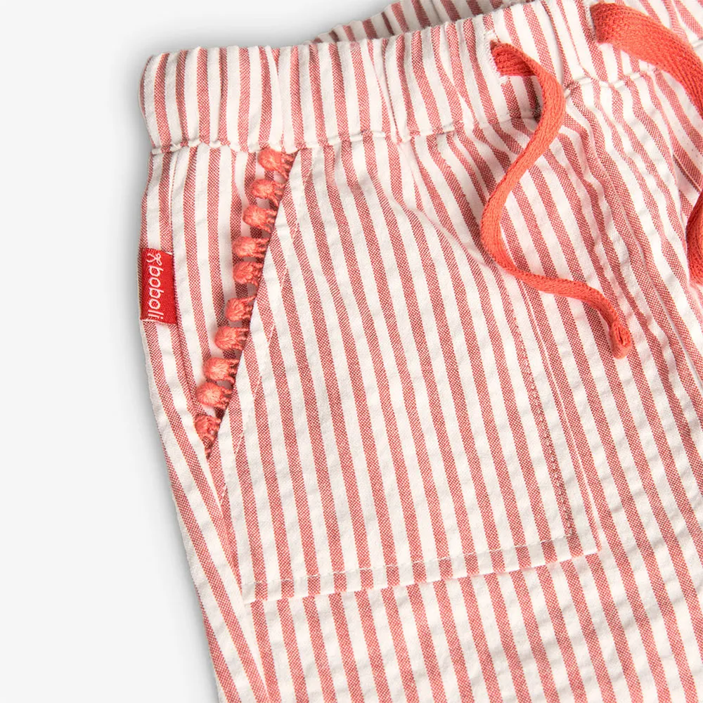Boboli Poplin Striped Byxor