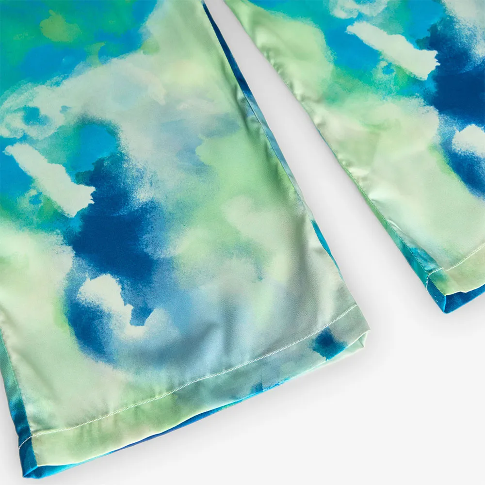 Boboli Satin Printed Byxor