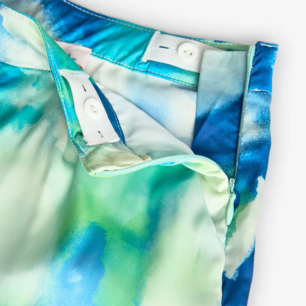 Boboli Satin Printed Byxor