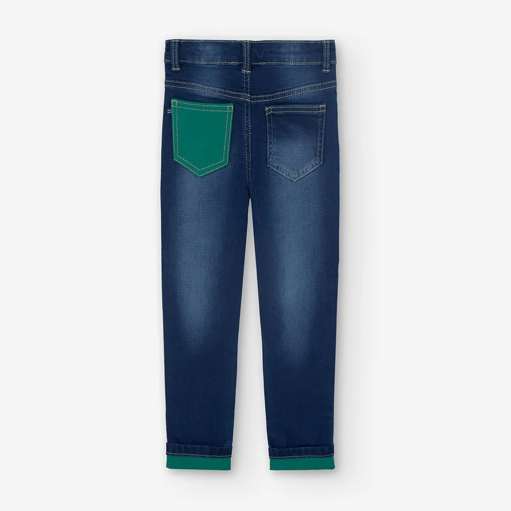 Boboli Stretch Denim Byxor