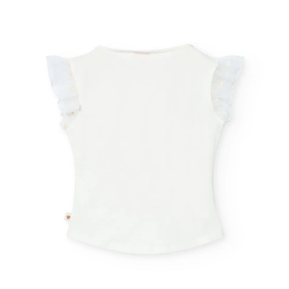 Boboli Stretch Knit T-shirt Med Korta ärmar