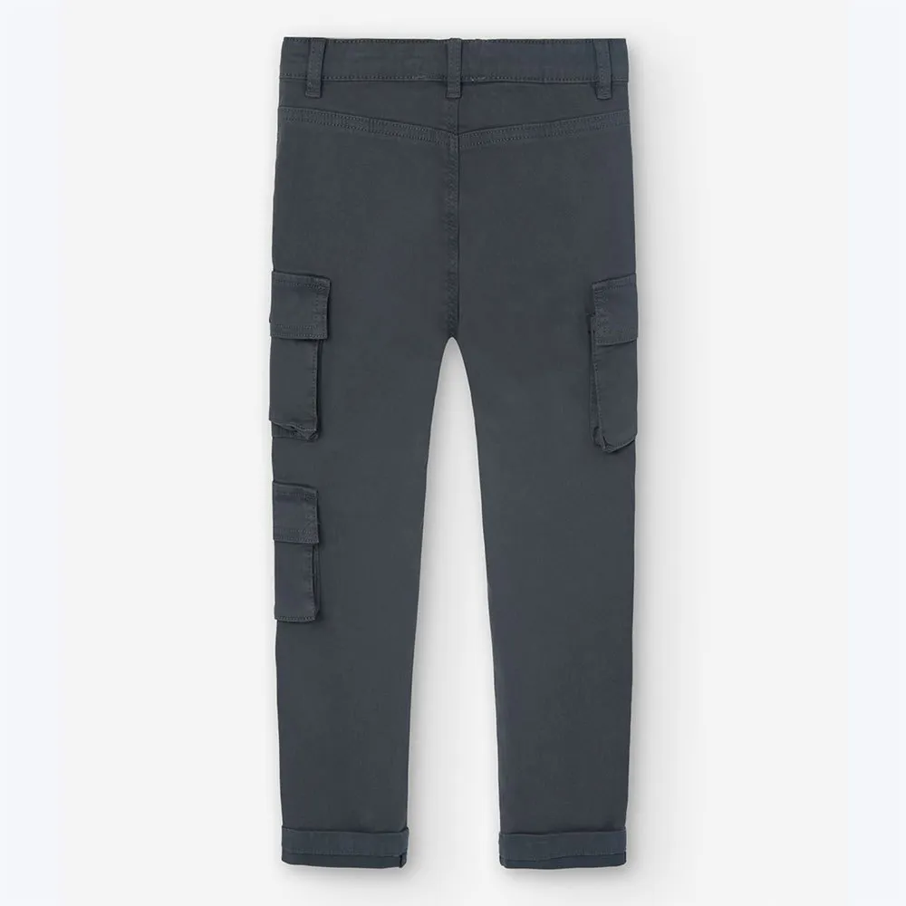 Boboli Stretch Twill Byxor