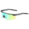 Bollé Micro Edge Foto Kromatiska Solglasögon, Black frost, Phantom Clear Green Photochromic/CAT1-3