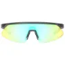 Bollé Micro Edge Foto Kromatiska Solglasögon, Black frost, Phantom Clear Green Photochromic/CAT1-3