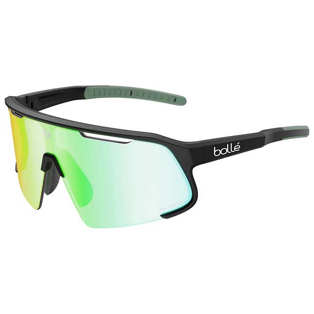 Bollé Speedchaser Foto Kromatiska Solglasögon, Black matte, Phantom Clear Green Photochromic/CAT1-3 Bollé Speedchaser Foto Kromatiska Solglasögon, Black matte, Phantom Clear Green Photochromic/CAT1-3