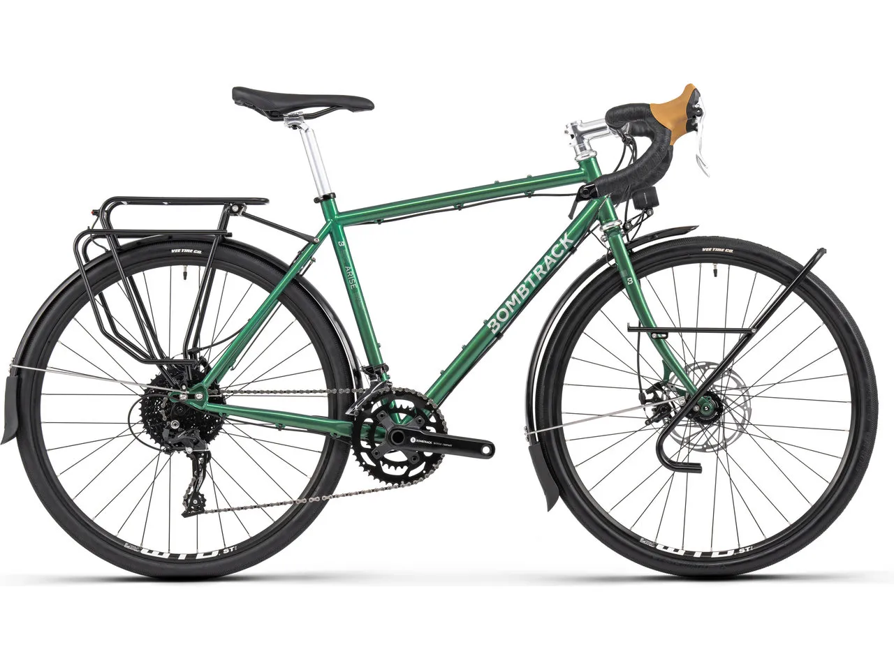Bombtrack Arise Tour Fahrrad, Metallic green, S