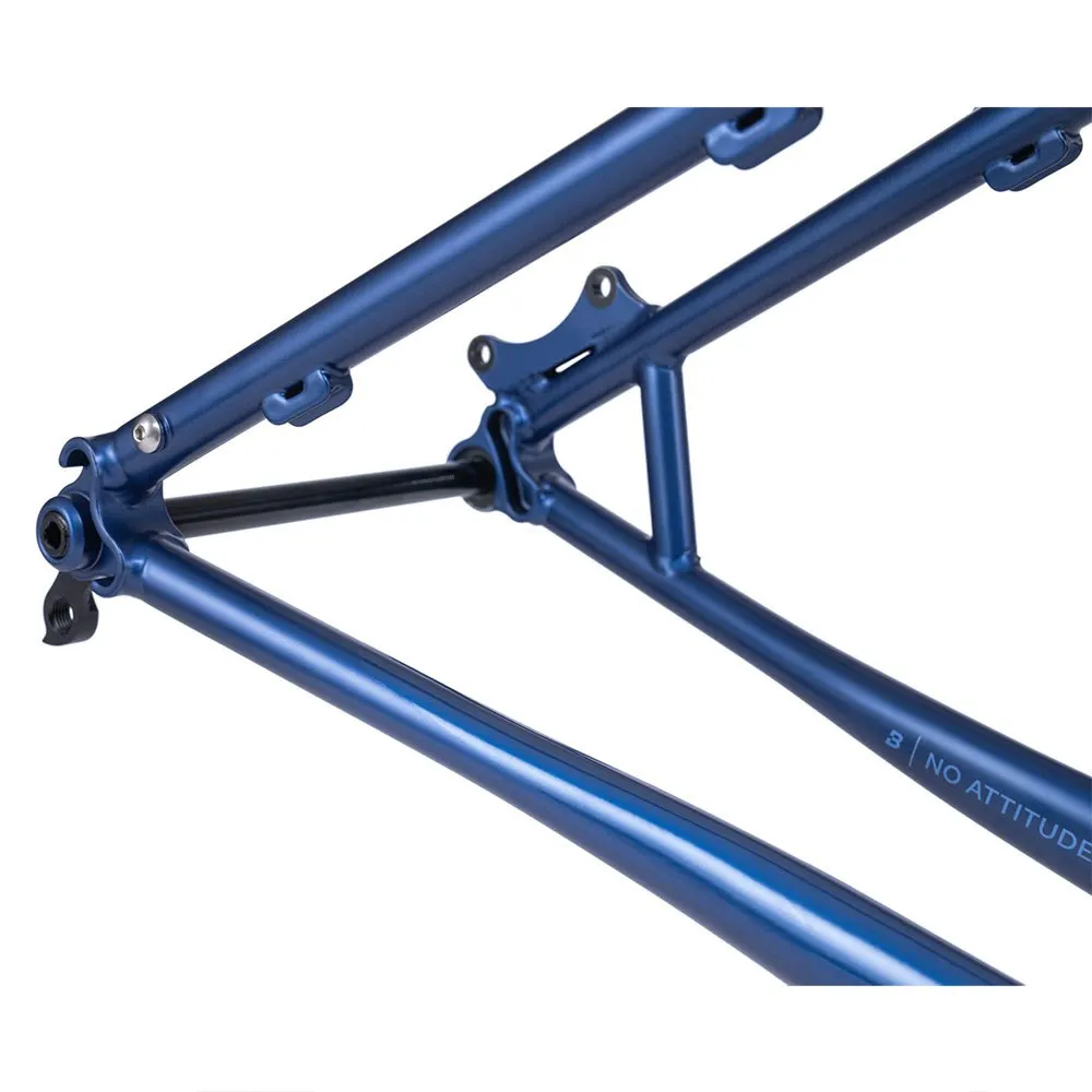 Bombtrack Beyond+ Mtb-ram, Matt blue, M