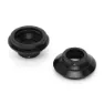 Bombtrack Bt-hc-016 Framnav ändkåpor, Black, One Size
