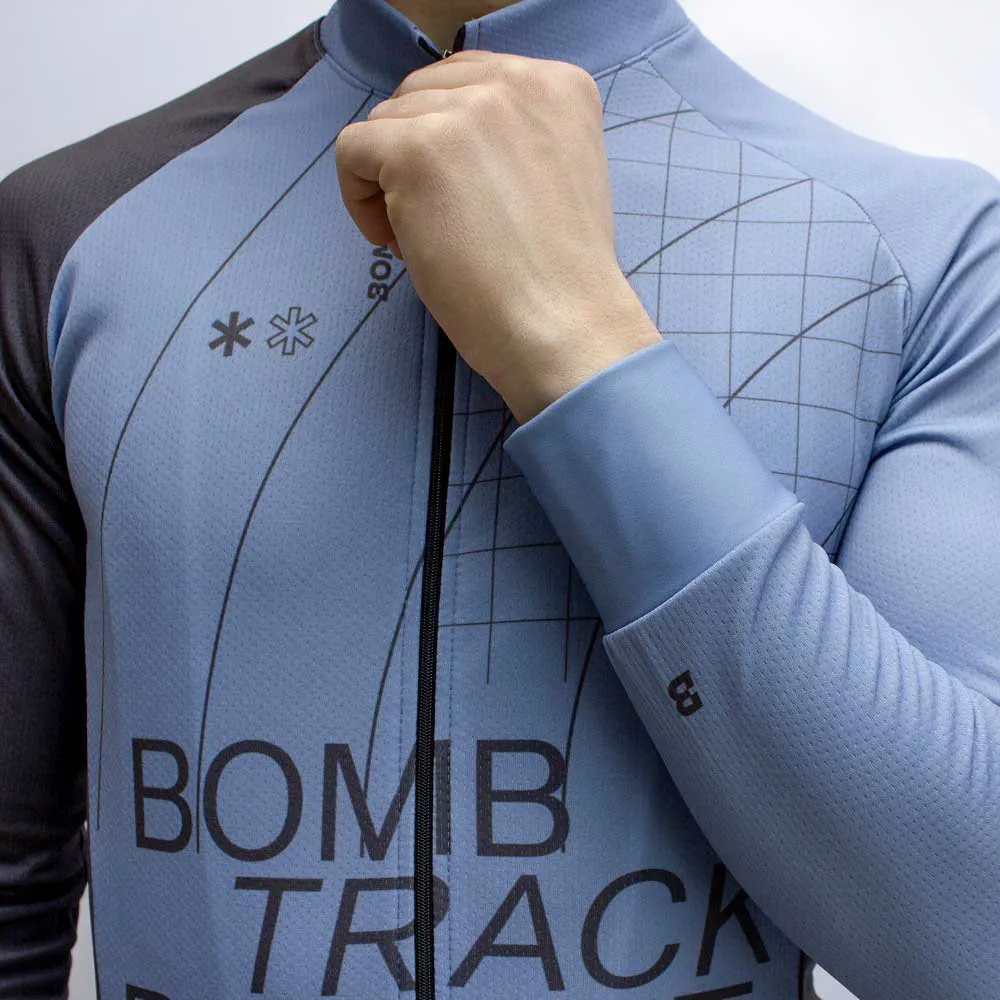 Bombtrack Grids And Guides Långärmad Trikå