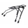 Bonin Aluminium Pakethållare, Black, 20-29"