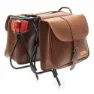 Bonin Eco Leather Sidoväskor 14.5l, Brown, One Size