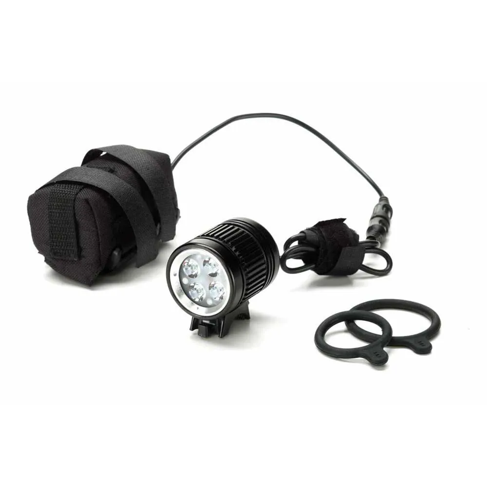 Bonin Jy Fast Framlampa, Black, 1600 Lumens Bonin Jy Fast Framlampa, Black, 1600 Lumens