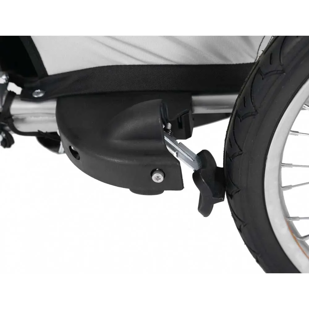 Bonin Ncab Dlx Cykelkärra, Red / grey / black, Max 40kg