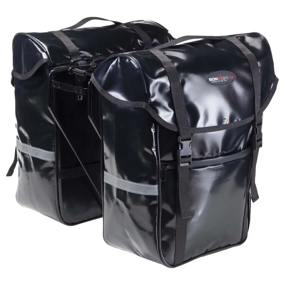 Bonin Pvc Waterproof Sidoväskor, Black, One Size
