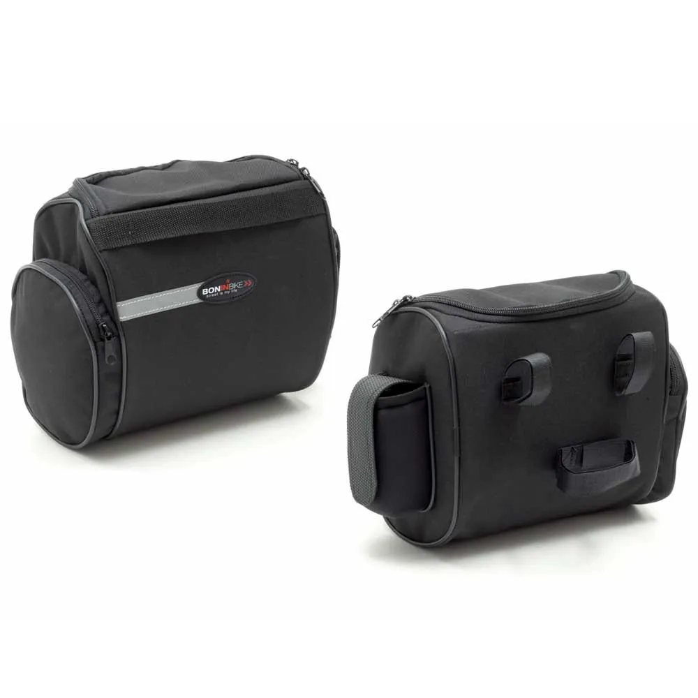 Bonin Reflective Styrväska, Black, One Size