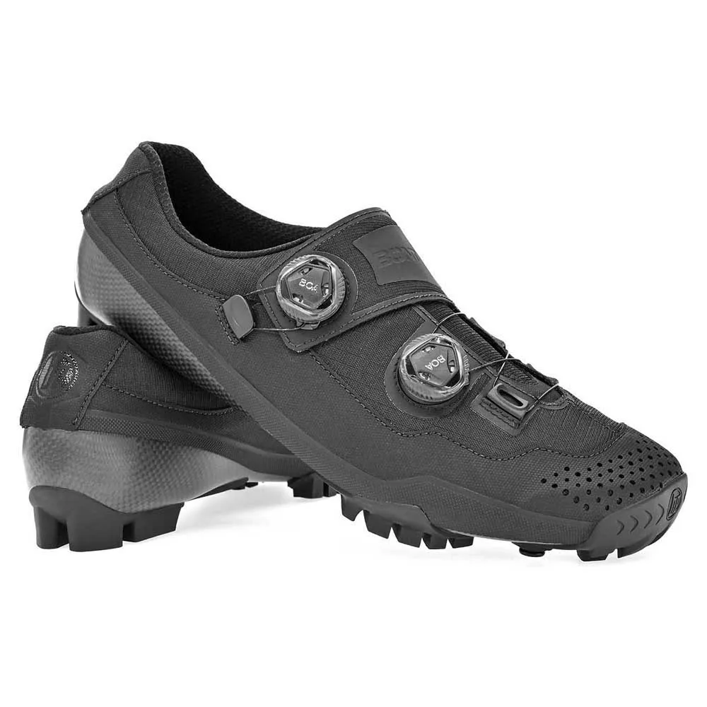 Bont Riot G Wide Landsvägscykelsko, Black