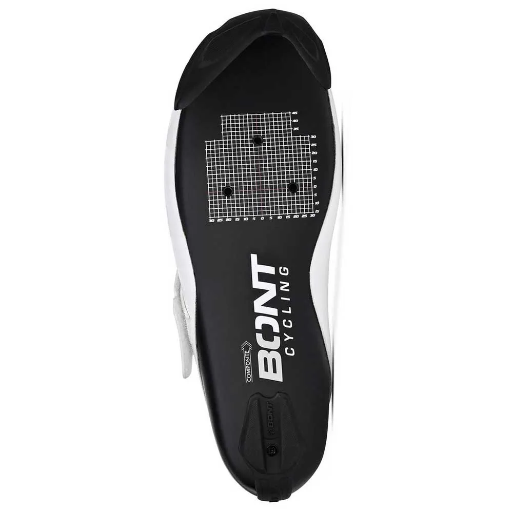 Bont Riot Tr+ Triathlon Landsvägscykelsko, White Bont Riot Tr+ Triathlon Landsvägscykelsko, White