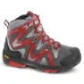 Grey / red