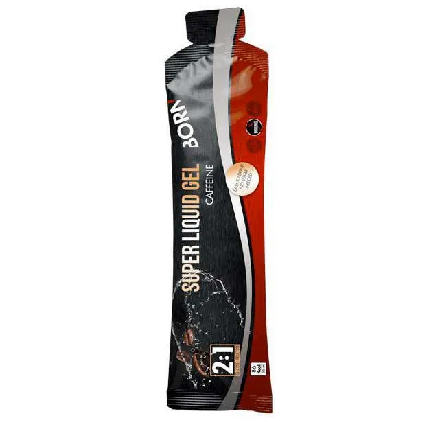 BORN Super Liquid Låda Med Energigeler 55ml 12 Enheter, Black, One Size BORN Super Liquid Låda Med Energigeler 55ml 12 Enheter, Black, One Size