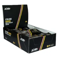 BORN Xtra Energibar Låda Banan Och Vit Choklad 50g 15 Enheter BORN Xtra Energibar Låda Banan Och Vit Choklad 50g 15 Enheter