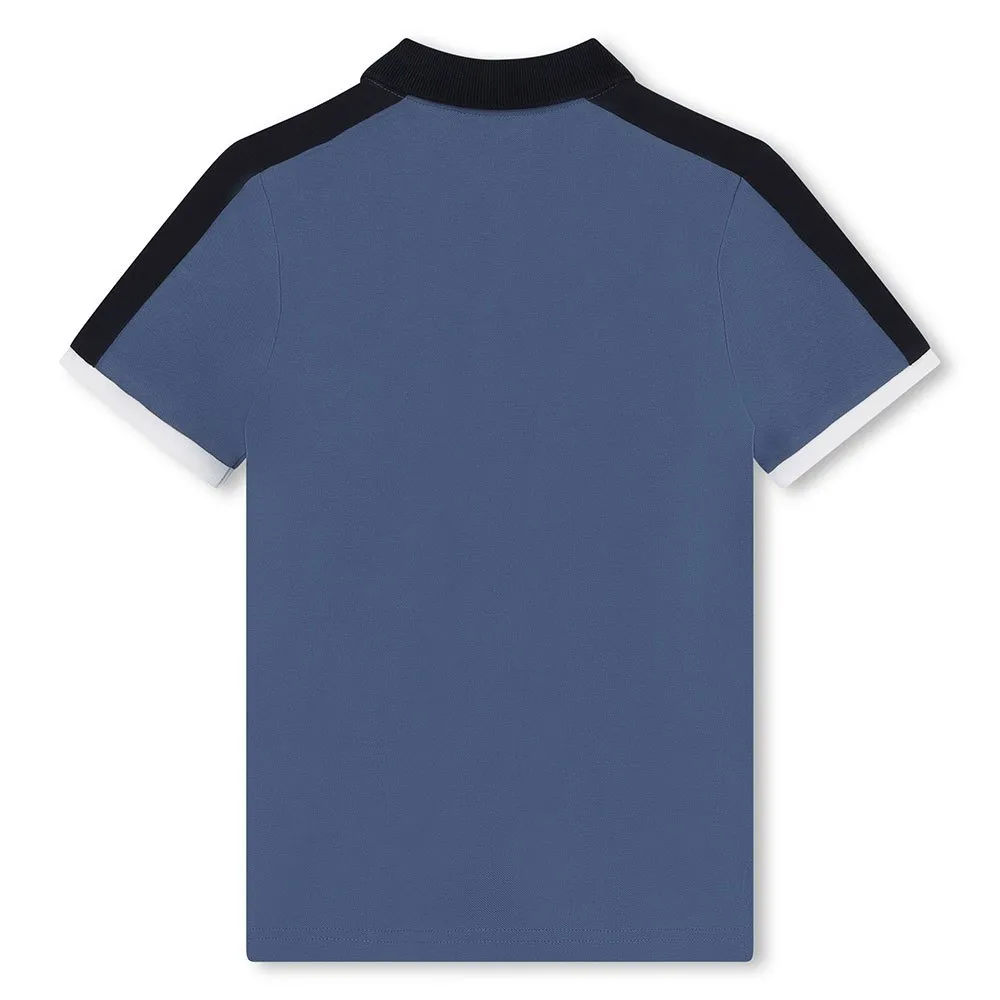 Boss J50766 Kortärmad Polotröja, Blue, 6Y