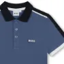 Boss J50766 Kortärmad Polotröja, Blue, 6Y