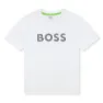 Boss J50771 T-shirt Med Korta ärmar, White, 6Y
