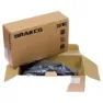 BRAKCO A2 V-brake 72 Mm Kompletta Fälgbromsbelägg 25 Enheter, Black, One Size