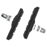 BRAKCO A2 V-brake 72 Mm Kompletta Fälgbromsbelägg 25 Enheter, Black, One Size