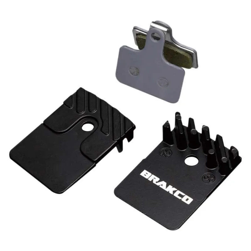 BRAKCO Shimano 2p Flat Mount 105 Grx Ultegra Sintradbromsbelägg, Multicolor, One Size BRAKCO Shimano 2p Flat Mount 105 Grx Ultegra Sintradbromsbelägg, Multicolor, One Size