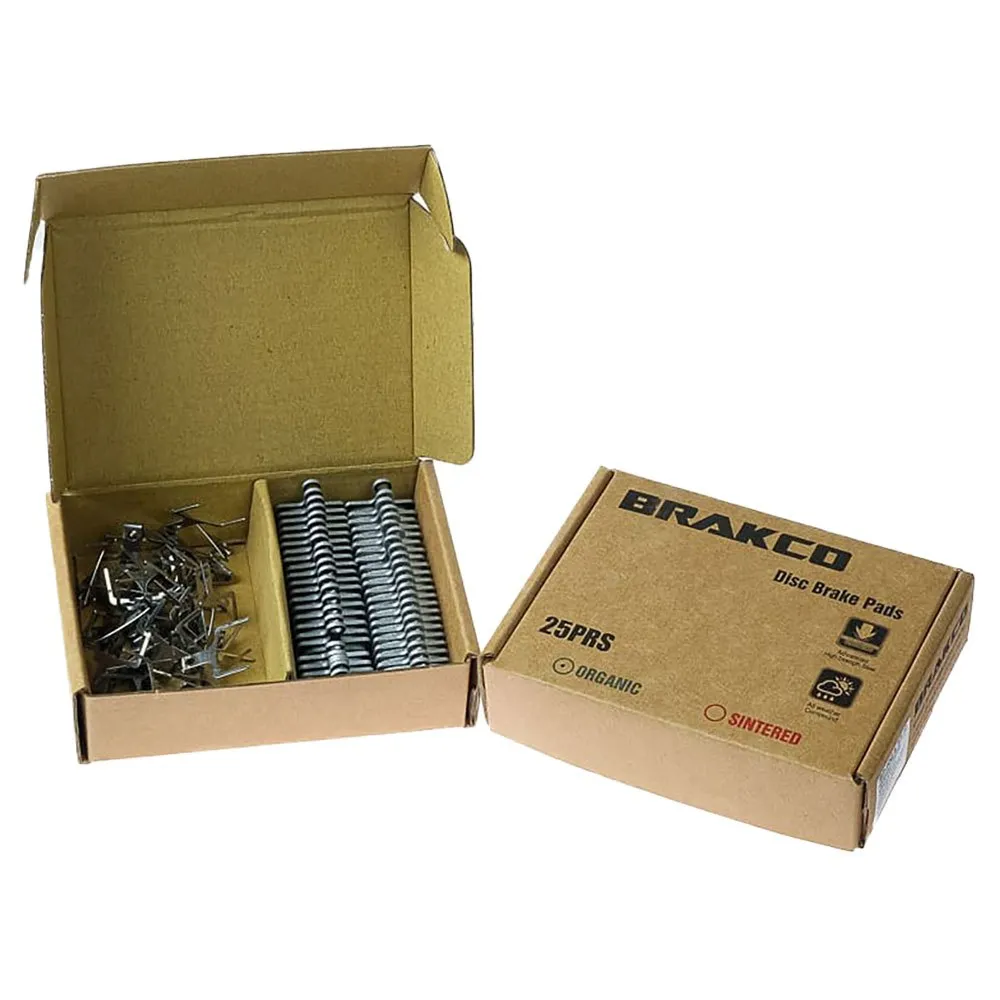 BRAKCO Silent Mineral Shimano Ultegra Br-rs805/505/4058/305/dura-ace Skivbromsbelägg 25 Enheter, Multicolor, One Size BRAKCO Silent Mineral Shimano Ultegra Br-rs805/505/4058/305/dura-ace Skivbromsbelägg 25 Enheter, Multicolor, One Size