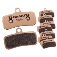 BRAKCO Trp Quadiem & Shimano Xtr/xt/deore/zee/saint Sintradbromsbelägg 25 Par BRAKCO Trp Quadiem & Shimano Xtr/xt/deore/zee/saint Sintradbromsbelägg 25 Par