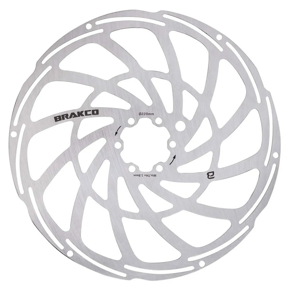 BRAKCO Xsc 6b Reinforced E-bike 2 Mm Bromsskiva BRAKCO Xsc 6b Reinforced E-bike 2 Mm Bromsskiva