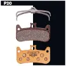 BRAKING Avid-code Sintradbromsbelägg, Gold, One Size