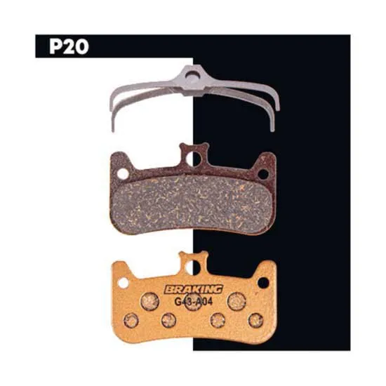 BRAKING Avid Elixir Sintradbromsbelägg, Gold, One Size BRAKING Avid Elixir Sintradbromsbelägg, Gold, One Size