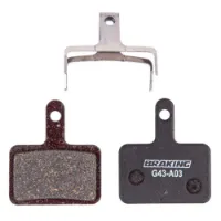 BRAKING F.i.r.s.t./incas 2.0/shimano Deore Organiska Skivbromsbelägg 20 Par