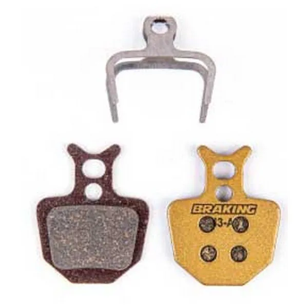 BRAKING Formula Oro Metalliska Kolfiberbromsbelägg, One size
