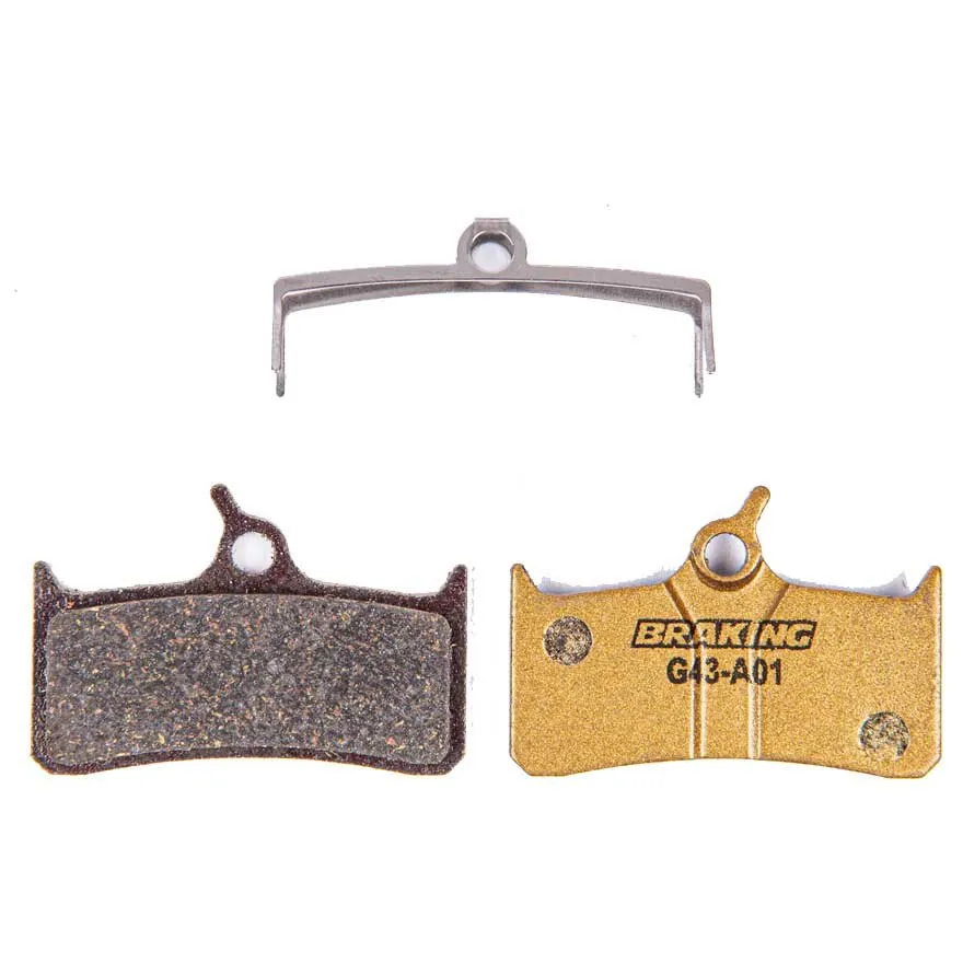 BRAKING Hope Mono Metalliska Kolfiberbromsbelägg, Gold, One Size BRAKING Hope Mono Metalliska Kolfiberbromsbelägg, Gold, One Size