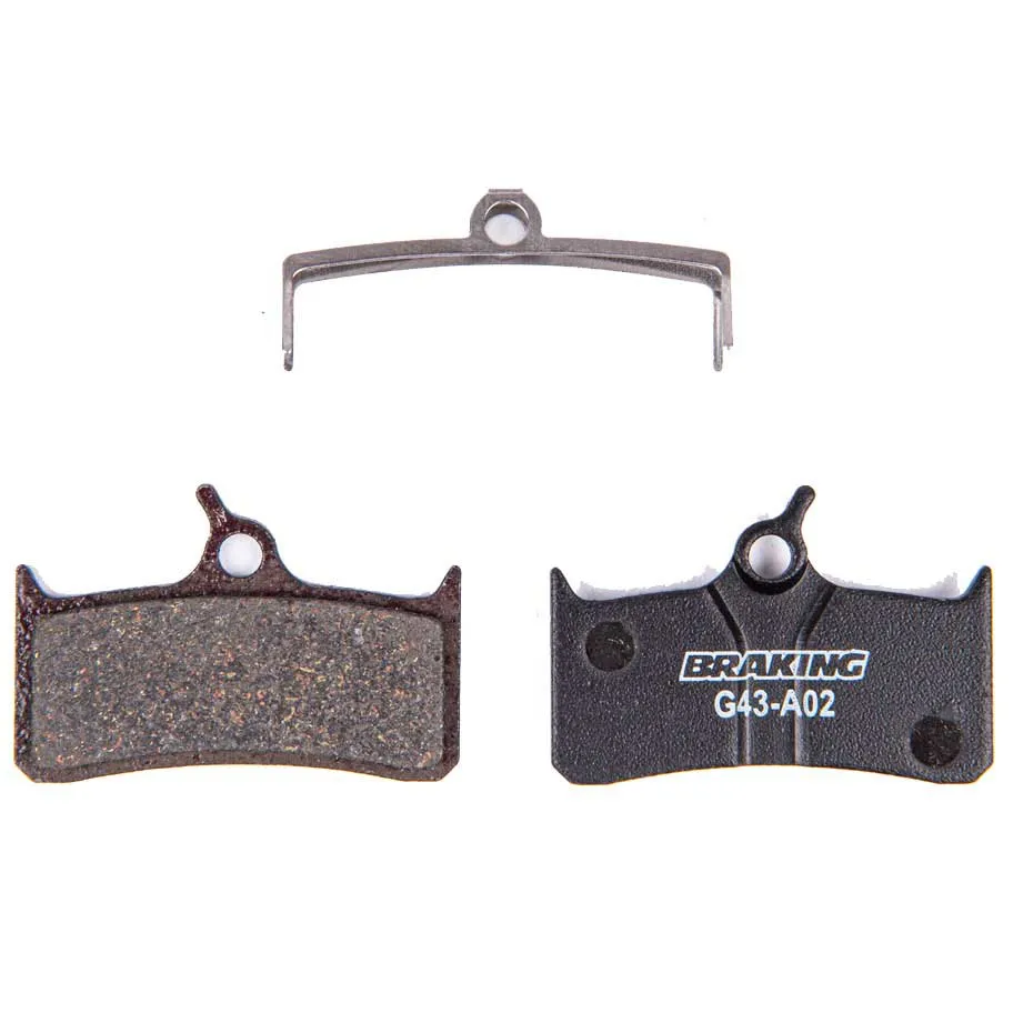 BRAKING Hope Mono Organiska Skivbromsbelägg, Black, One Size BRAKING Hope Mono Organiska Skivbromsbelägg, Black, One Size