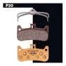BRAKING Hope Mono Sintradbromsbelägg, Gold, One Size
