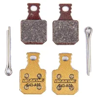 BRAKING Magura Mt5/mt7 Metalliska Kolfiberbromsbelägg 2 Par BRAKING Magura Mt5/mt7 Metalliska Kolfiberbromsbelägg 2 Par