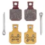 BRAKING Magura Mt5/mt7 Metalliska Kolfiberbromsbelägg 2 Par, Gold, One Size