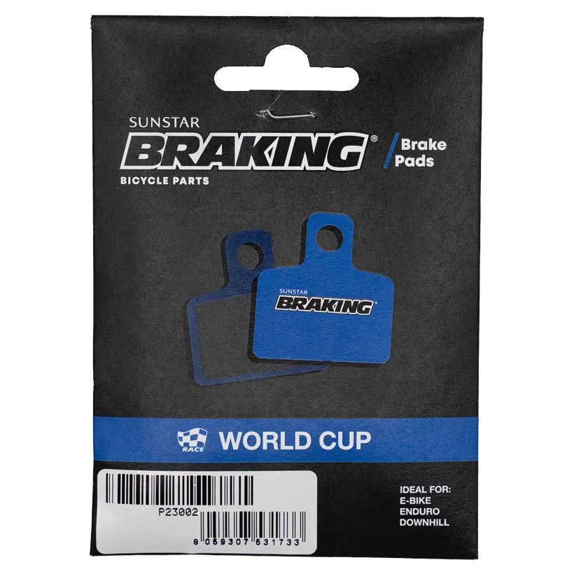 BRAKING Race World Cup Formula The One Sintradbromsbelägg, Blue, One Size BRAKING Race World Cup Formula The One Sintradbromsbelägg, Blue, One Size