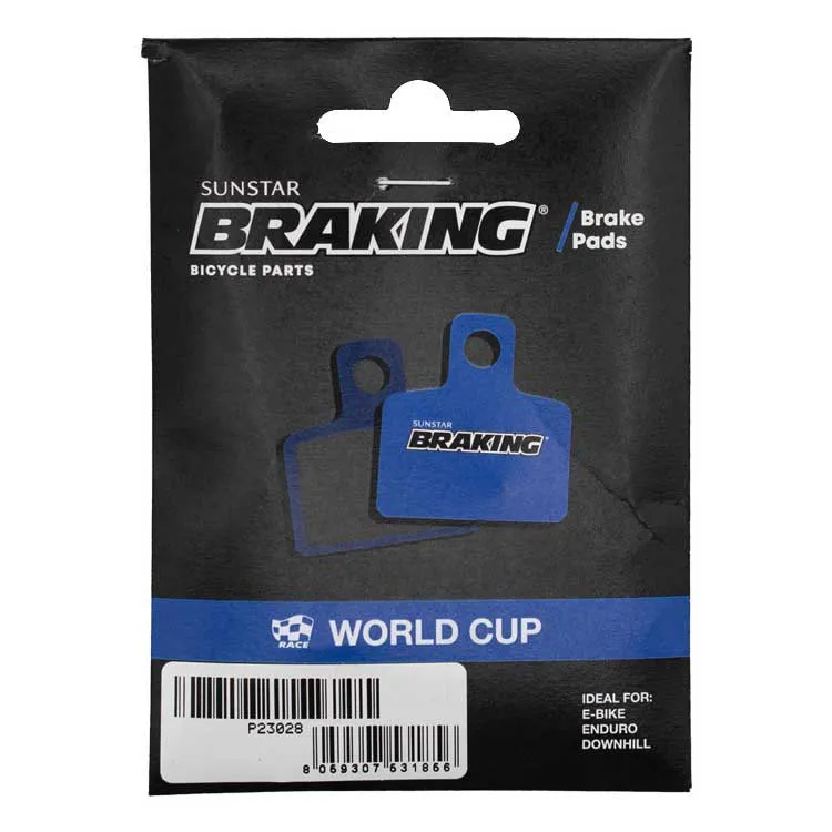 BRAKING Race World Cup Hope V4 Sintradbromsbelägg, Blue, One Size BRAKING Race World Cup Hope V4 Sintradbromsbelägg, Blue, One Size